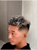 極道パーマ/宮城リョータパーマ/メンズショート