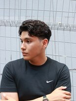 グルーマーズトウキョウ 渋谷店(GROOMER/S TOKYO)&nbsp;ラルフカール フェザーパーマ 刈り上げセンターパート　フェード