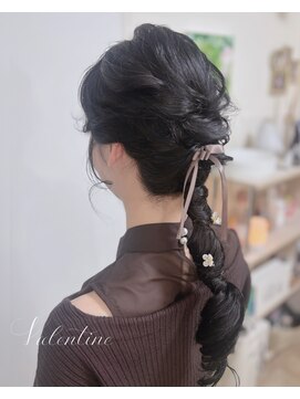 ヘアーアンドメイク トミー(Hair&Make Tommy) あみおろしヘア