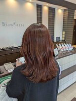 ブルーテーフ(Bleu Terre)&nbsp;盛岡【白髪ぼかしハイライトピンク×レイヤーカット卒業式に◎】