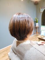 リビングルームス 茅ヶ崎(Living rooms)&nbsp;丸みショート/顔周り似合わせ/髪質改善