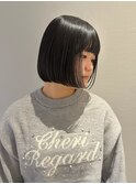 丸みボブ
