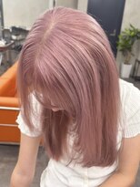 ニコトウキョウ 新宿(nico TOKYO)&nbsp;ホワイトピンクダブルカラーピンクハイトーン韓国レイヤー