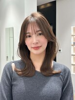 アンアミ オモテサンドウ ザ ツー(Un ami omotesando THE2)&nbsp;ミディアム/ミディアムレイヤー/レイヤーカット/くびれヘア