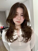 エトワ 中央店(etoi)&nbsp;大分ミディアムボブレイヤー軽め韓国レイヤーくびれスタイル