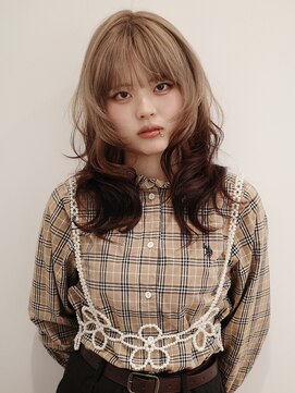 ラパンセ ブルー(LA PENSEE BLEU) ハッシュカット/ルーツカラー/レイヤーカット/ブラウンカラー