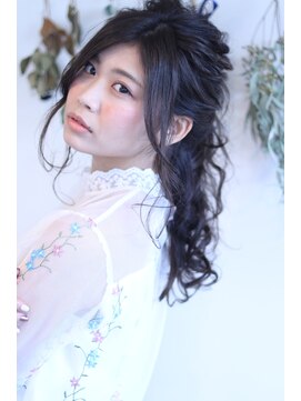 ヘアデザイン ディクト(hair design D.c.t) [D.c.t]編みおろし二次会スタイル by 平田ヒデカズ