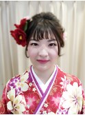 卒業式ヘアメイク