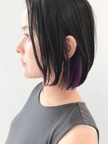 ワク(WAKU)&nbsp;【WAKU】インナーカラーでオシャレボブ　イメチェン