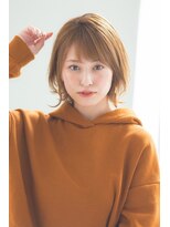 ジョエミバイアンアミ(joemi by Un ami)&nbsp;《joemi 新宿》ワンカールでできるひし形切りっぱなしボブ　近江