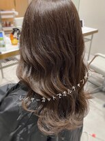 ビューティーコネクション ギンザ ヘアーサロン(Beauty Connection Ginza Hair salon) 【清水style】ことりベージュで無造作毛先パーマ似合わせカット