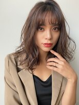 シェルター バイ トウキョウ(Shelter by TOKYO)&nbsp;デジタルパーマミディ#アッシュベージュ#大人かわいいイメチェン