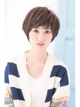 ヘアーアンドファッションシオミエイチ (hair＆fashion shiomi H) 【shiomi H】ショートボブ