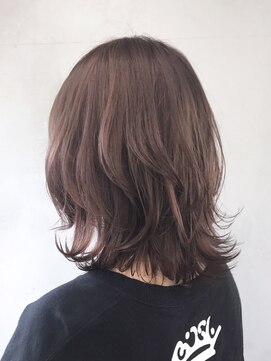 アイティーバイアルバム 八王子店(IT by ALBUM) スモーキーピンクウルフレイヤー_ピンクベージュ_ba151164