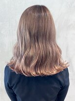 アイティー バイ アルバム 中野店(IT by ALBUM)&nbsp;ミルクティーベージュ_くびれヘアビタミンカラー_ba340571