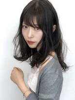 シルクレイ 新宿店(Silk-lei)&nbsp;大人かわいいフェザーバング,テラコッタ,小顔