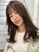 ヘアーサロンシャルム(hair salon charme)&nbsp;顔まわりレイヤー／透明感カラー／シースルー