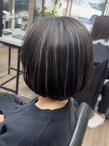 ヴィフ 大船(VIF)&nbsp;グレージュカラー/ボブウルフ/ココアベージュ/白髪ぼかし/大船駅