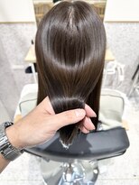 ゼストソエル(ZEST soell)&nbsp;髪質改善カーキグレージュ×髪質改善トリートメント