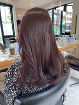 ヘアサロン ガリカ 表参道(hair salon Gallica)&nbsp;大人ゆるふわラベンダーココアブリーチなしダブルカラー