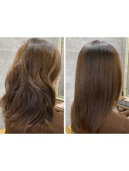自分史上最高の美髪へ♪ダメージレスにこだわり、理想の艶感を実現◎
