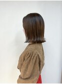 《TOPHAIR 玉島店/ もも》切りっぱなしボブ