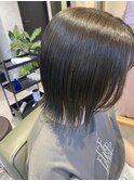 切りっぱなしボブ×オリーブ◎小國綾か