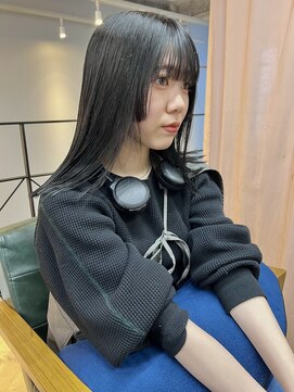 ヌープヘアーアイス(NUUP.hair ici) 透明感ブルーブラック