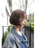 大人の丸みボブ