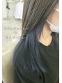 ヘアースペース リアン(HAIR SPACE Rien) ネイビーブルーのインナーカラー！インナーカラー大人気です☆
