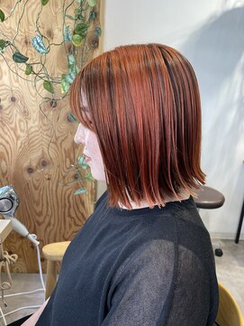 アマネ(AMANE) ボブ×アンブレラカラー