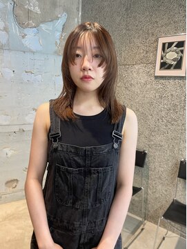 ケイシー(casey) 柔らかいマロンベージュ