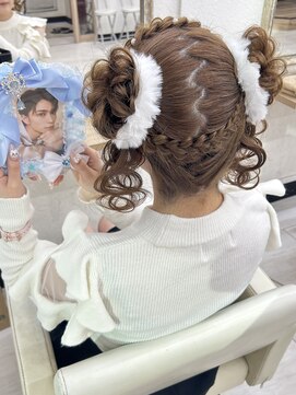 プティクローシェ バイ クオーレ(petite cloche by CUORE) 【量産型】くらげヘア 毛先ウェーブ巻き