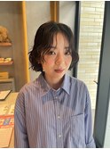 似合わせカット×パーマ