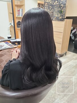 アンクラウド(an cloud) ナチュラルブラック/ブルーブラック/ブリーチなしカラー