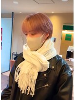 ネオンズ 南郷18丁目店(NEON´S)&nbsp;【札幌白石　ハイトーンカラー（ピンクベージュ）松本　凌弥】