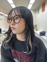 デンパツクラブ ストリート(DENPATSU CLUB Street)&nbsp;ポイントエクステで簡単インナー！