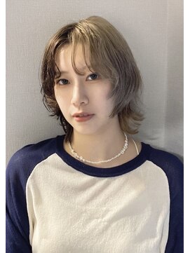 ルートヴィッヒ(Ludwig) ツートンカラー　シルバーベージュ×ブラウン