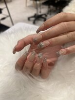 ゼストソエル(ZEST soell)&nbsp;ヒョウ柄ネイル