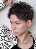 【チェイスアッパーショート】ツーブロック刈り上げ爽やかヘア