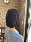 ミニボブ×ラベンダー
