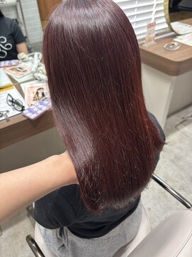ボタン ハカタ(VOTAN hakata) 博多美容室/ワインレッド/チェリーレッド髪質改善