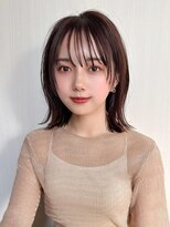 アフロート エル 大阪(AFLOAT L) 20代レイヤーボブで絶壁解消!小顔に見えるひし形シルエット