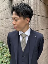 メゾンマイル 恵比寿(maison mile)&nbsp;メンズカット/メンズパーマ/ナチュラルセンターパート