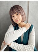 《30代～大人透明感》白髪ぼかしハイライト＋艶カラー
