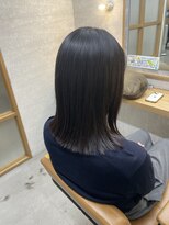 アレクサ 保谷(ALEXA)&nbsp;乾かすだけ☆切りっぱなしミディボブ＊縮毛矯正で楽ちんセット◎