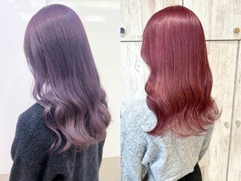 アンナ 広瀬通店(Anna)の写真/大人も楽しめるブリーチカラー＊ナチュラルはもちろん個性派カラー,透明感カラーまで幅広く対応◎