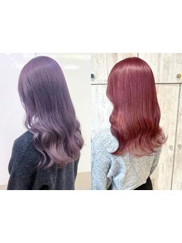 大人も楽しめるブリーチカラー＊ナチュラルはもちろん個性派カラー,透明感カラーまで幅広く対応◎