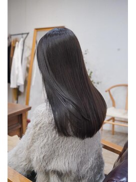 アリー 原宿 表参道(ALLY) ALLY濱田 髪質改善×ブリーチなしグレージュカラー