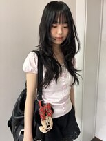 ゾーイダイミョウ(ZOEY daimyo)&nbsp;ロングウルフ/ロングレイヤー/韓国風レイヤー/ハッシュカット